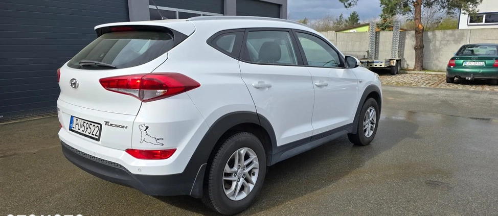 Hyundai Tucson cena 74900 przebieg: 79648, rok produkcji 2017 z Puławy małe 67